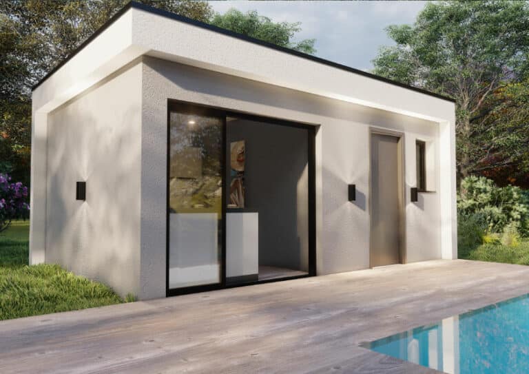 Auver-lodge-Version-pool-house-vue-de-face